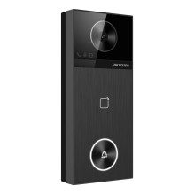 Vaizdo domofonas - Hikvision DS-KV6114-WBE1 4 MP, Naktinis matymas, Wi-Fi Juodas Vaizdo domofonas - Hikvision DS-KV6114-WBE1 4 MP, Naktinis matymas, Wi-Fi Juodas