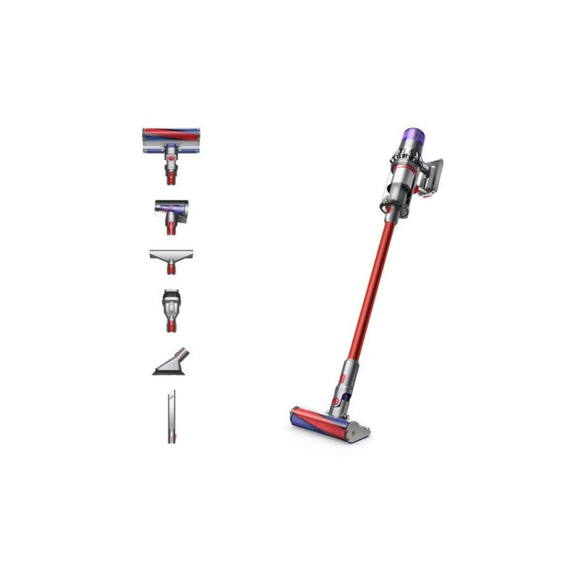 Dyson V11 Fluffy Cordless Vacuum Cleaner Silver / Red EU 476550-01