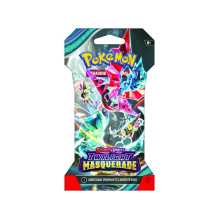 Kolekcionuojamos Kortelės - Pokémon Scarlet &amp; Violet: Twilight Masquerade Sleeved Booster Pack 10 Pcs