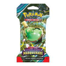Kolekcionuojamos Kortelės - Pokémon Scarlet &amp; Violet: Twilight Masquerade Sleeved Booster Pack 10 Pcs