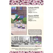 Kolekcionuojamos Kortelės - Pokémon TCG Lumiose City Mini Tin Gallade, 2 Booster Packs, Sticker Sheet, Code Card