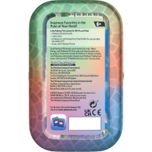 Kolekcionuojamos Kortelės - Pokémon TCG Lumiose City Mini Tin Meganium Su 2 Booster Pakeliais, Lipduko Lapu, Kodo Kortel