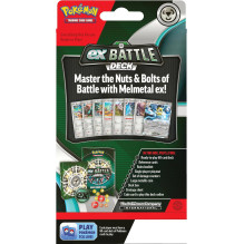 Kolekcionuojamos Kortelės - Pokémon TCG: Battle Deck Melmetal Ex 60 Cards, Playmat, Strategy Sheet Kolekcionuojamos Kortelės - Pokémon TCG: Battle Deck Melmetal Ex 60 Cards, Playmat, Strategy Sheet