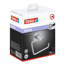 tesa MOON silver toilet paper holder tesa MOON silver toilet paper holder