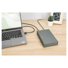 DIGITUS USB 3.0 3,5 colio SATA aliuminio kietojo disko korpusas