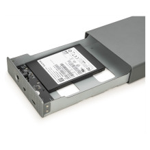 DIGITUS USB 3.0 3,5 colio SATA aliuminio kietojo disko korpusas