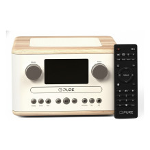 Pure Classic C-D4 skaitmeninis radijas, baltas / ąžuolas, ES / JK