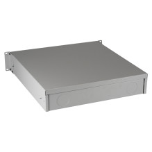 EFB 19" 3HE Tastatur- / Dokumentenschublade, abschliebar, RAL7035 EFB 19" 3HE Tastatur- / Dokumentenschublade, abschliebar, RAL7035