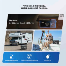 „Renogy Core Mini“ 12 V 200 Ah ličio jonų akumuliatorius