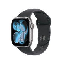 Apple Watch Series 11 (2025) GPS 42mm Space Gray Alu Case, Black Sport Band S / M EU MEQW4