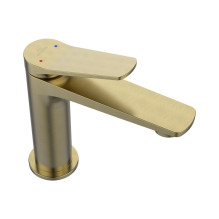 Basin mixer Invena Nestos BU-97-009-V, gold Basin mixer Invena Nestos BU-97-009-V, gold
