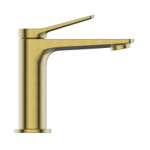 Basin mixer Invena Nestos BU-97-009-V, gold Basin mixer Invena Nestos BU-97-009-V, gold