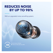 „Anker Soundcore Space A40 A3936G11“ „Bluetooth“ ausinės, juodos „Anker Soundcore Space A40 A3936G11“ „Bluetooth“ ausinės, juodos