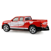 Amewi RC Pickup Die Cast with Caravan 1:64 RTR red 6+