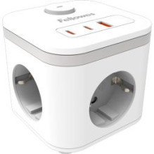 Pagarinātājs Fellowes Power Cube White 2m