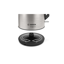 Bosch TWK3P420 elektrinis virdulys 1,7 l 2400 W juodas, nerūdijantis plienas