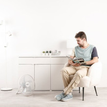 Taurus 4-in-1 cordless fan Boreal 16CR Go 35 W Ø40 cm