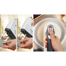 Bosch MFQ37470 rankinis maišytuvas 750 W juoda, balta