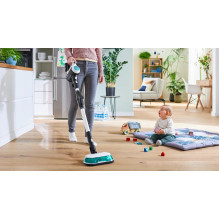 Belaidis 2 viename dulkių siurblys, siurbia ir šluosto „Unlimited 7 ProHygienic Aqua White“