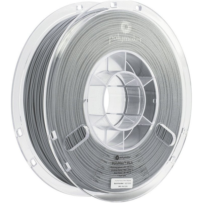 Filament Polymaker PolyMax Tough PLA 1,75mm 0,75kg - Grey