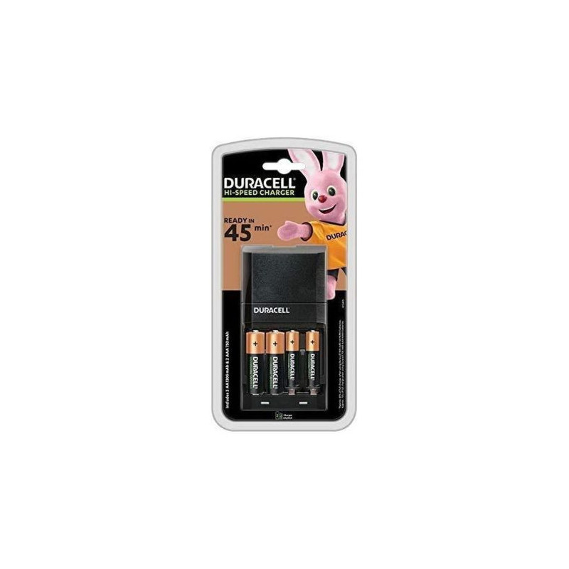 Įkroviklis Duracell CEF27 su 2x AA 1300mAh 2x AAA 750mAh