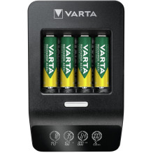 Varta LCD itin greitas įkroviklis+ (įskaitant 4x Mignon, AA, 2100 mAh) Varta LCD itin greitas įkroviklis+ (įskaitant 4x Mignon, AA, 2100 mAh)