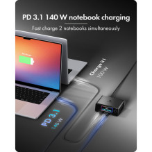 Charger Icy Box ICY BOX IB-PS2401 Universal Black AC Fast charging Internal