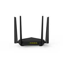 Belaidis Maršrutizatorius - Tenda AC10 Gigabit Dual-band 2.4GHz / 5GHz su 4 Antenomis ir 3 LAN Prievadais Juodas