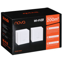 Wireless Router - Tenda EX3 Dual-band Wi-Fi 6 1201 Mbit/s with Parental Controls White