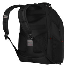 WENGER Ibex Ballistic Deluxe 35.56cm 14inch-40.64cm 16inch Laptop Backpack Black WENGER Ibex Ballistic Deluxe 35.56cm 14inch-40.64cm 16inch Laptop Backpack Black