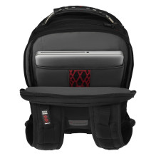 WENGER Ibex Ballistic Deluxe 35.56cm 14inch-40.64cm 16inch Laptop Backpack Black WENGER Ibex Ballistic Deluxe 35.56cm 14inch-40.64cm 16inch Laptop Backpack Black