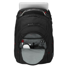 WENGER Ibex Ballistic Deluxe nešiojamojo kompiuterio kuprinė, juoda (35,56 cm, 14 colių, 40,64 cm, 16 colių),