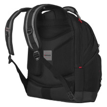 WENGER Ibex Ballistic Deluxe nešiojamojo kompiuterio kuprinė, juoda (35,56 cm, 14 colių, 40,64 cm, 16 colių),
