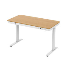 ACTIVEJET desk with electric height adjustment 120x60 ET119S white / oak ACTIVEJET desk with electric height adjustment 120x60 ET119S white / oak
