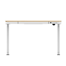 ACTIVEJET desk with electric height adjustment 120x60 ET119S white / oak ACTIVEJET desk with electric height adjustment 120x60 ET119S white / oak