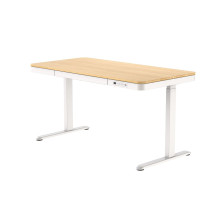 ACTIVEJET desk with electric height adjustment 120x60 ET119S white / oak ACTIVEJET desk with electric height adjustment 120x60 ET119S white / oak
