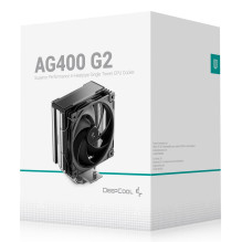 DeepCool AG400 G2 Procesoriaus oro aušintuvas 12 cm Juodas