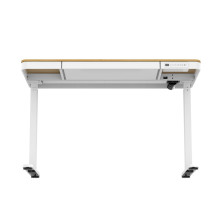 ACTIVEJET desk with electric height adjustment 120x60 ET119S white / oak ACTIVEJET desk with electric height adjustment 120x60 ET119S white / oak