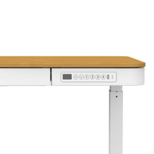 ACTIVEJET desk with electric height adjustment 120x60 ET119S white / oak ACTIVEJET desk with electric height adjustment 120x60 ET119S white / oak