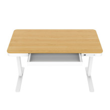 ACTIVEJET desk with electric height adjustment 120x60 ET119S white / oak ACTIVEJET desk with electric height adjustment 120x60 ET119S white / oak