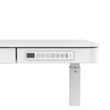 ACTIVEJET stalas su elektriniu aukščio reguliavimu 120x60 ET119S baltas