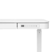ACTIVEJET stalas su elektriniu aukščio reguliavimu 120x60 ET119S baltas