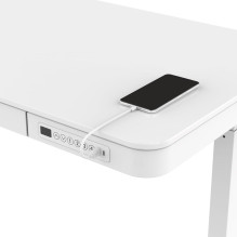 ACTIVEJET desk with electric height adjustment 120x60 ET119S white