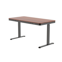 ACTIVEJET desk with electric height adjustment 120x60 ET119S black / walnut