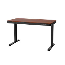 ACTIVEJET desk with electric height adjustment 120x60 ET119S black / walnut