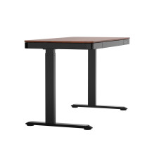 ACTIVEJET desk with electric height adjustment 120x60 ET119S black / walnut