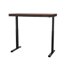 ACTIVEJET desk with electric height adjustment 120x60 ET119S black / walnut
