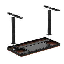 ACTIVEJET desk with electric height adjustment 120x60 ET119S black / walnut