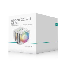 DeepCool AG620 G2 WH ARGB Processor Air cooler 12 cm White 1 pc(s) DeepCool AG620 G2 WH ARGB Processor Air cooler 12 cm White 1 pc(s)