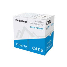 LANBERG CABLE FTP CAT.6 305M WIRE CU GRAY LANBERG CABLE FTP CAT.6 305M WIRE CU GRAY
